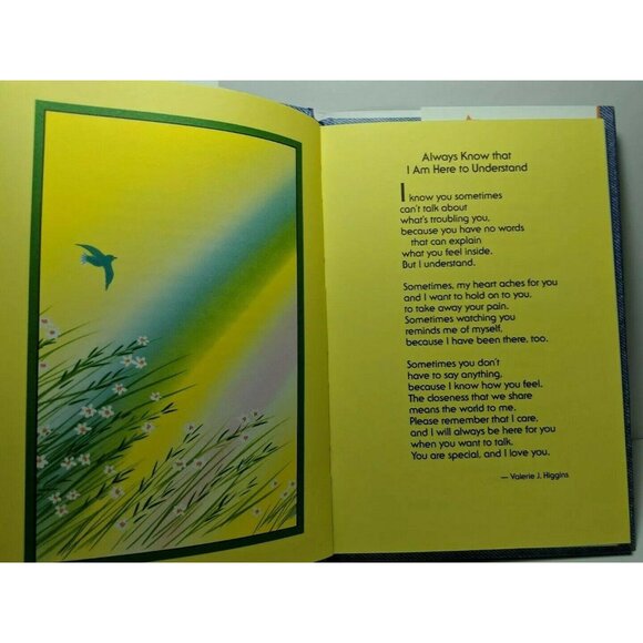For a Special Teenager A Collection of Poems 1999, Hardcover Blue Mountain Arts - Picture 3 of 3